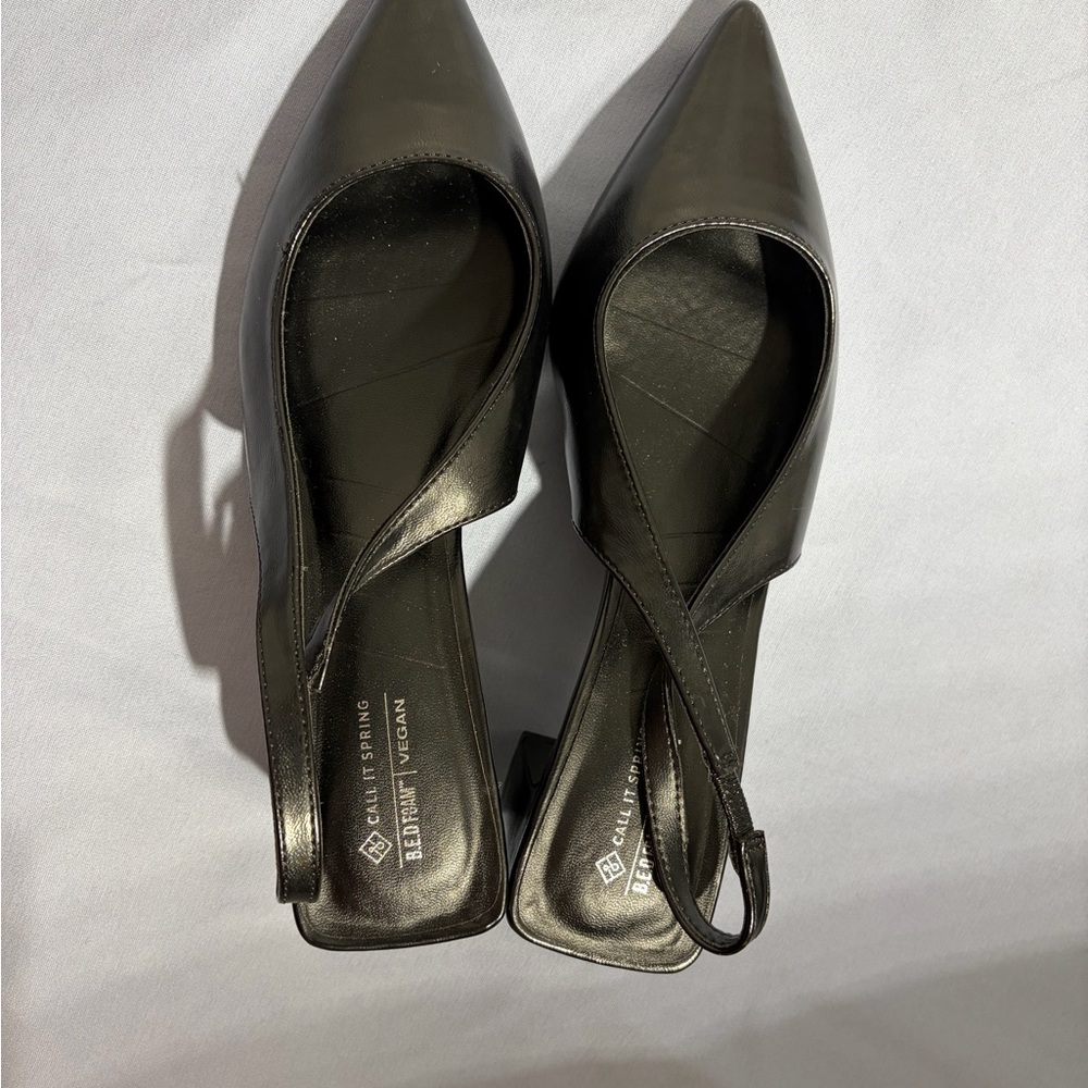 Call It Spring Elegant Black Heels - Picture 5 of 11
